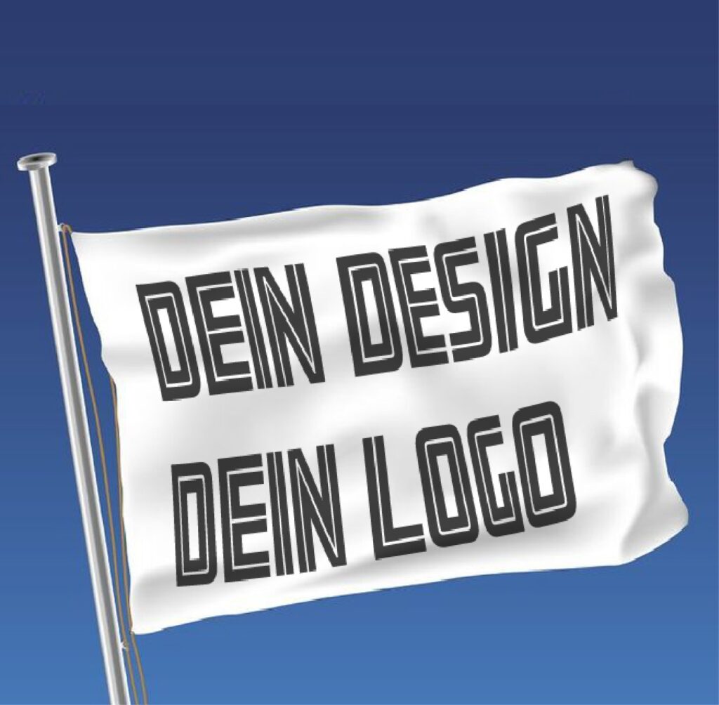 Bedruckte Beachflags